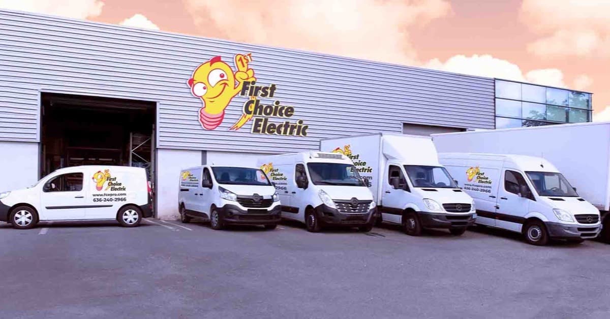 First Choice Electric service vans